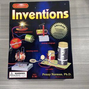 Electro Wizard Inventions by Penny Norman Science STEM kit Ages 8+